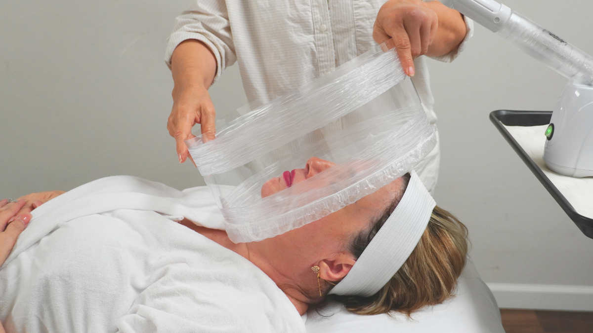 Therma Halo™ Facial Vapor Concentrator Ring – Professional Spa-Grade Steam Shield for Skincare Treatments