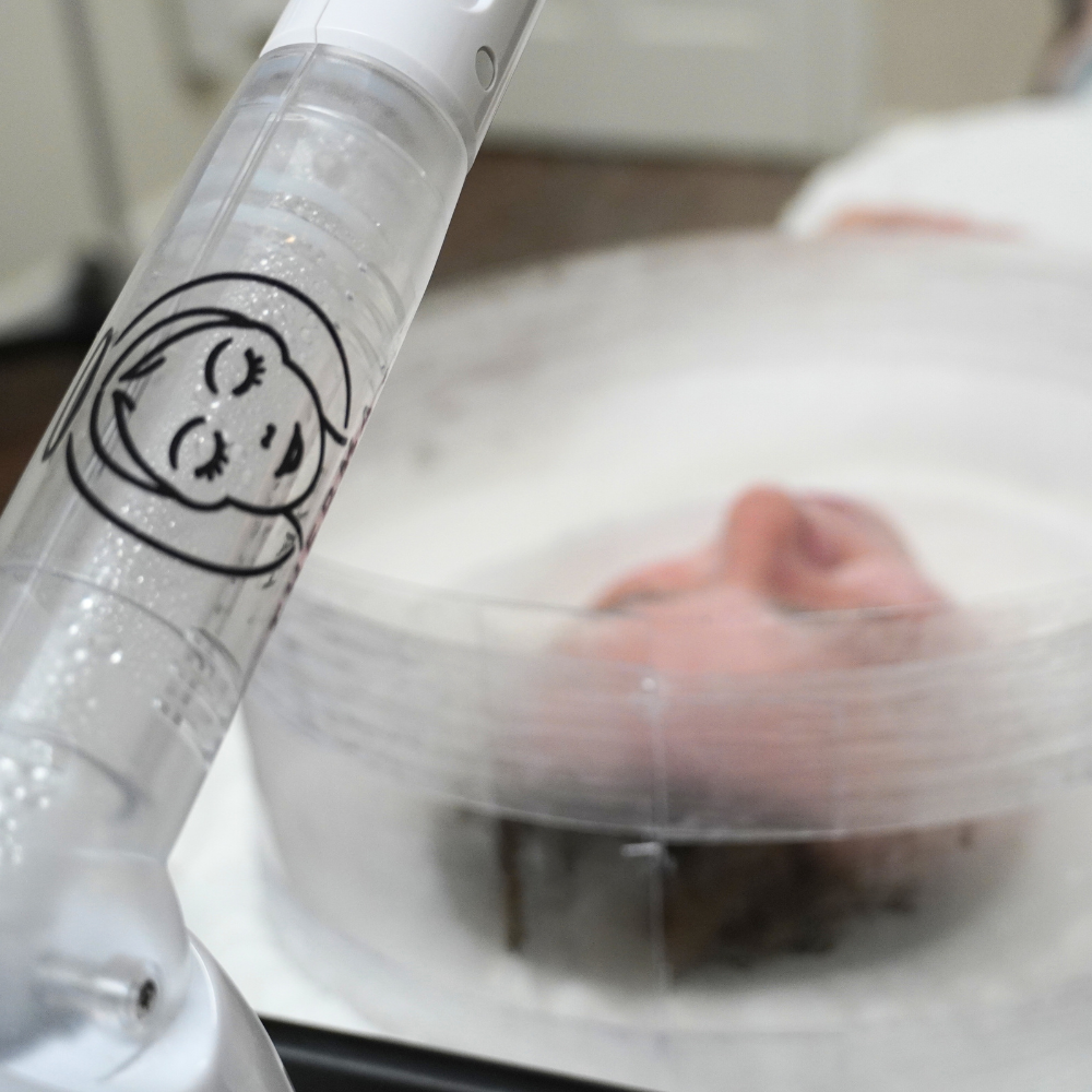 Therma Halo™ Facial Vapor Concentrator Ring – Professional Spa-Grade Steam Shield for Skincare Treatments